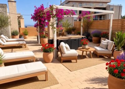 ÁTICO POTENCIAL CON TERRAZA PRIVADA EN LA AZOTEA, JARDÍN COMUNITARIO Y DOS PLAZAS DE PARKING